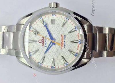 Swiss Omega Seamaster 15 007 Gauss White Dial Watch